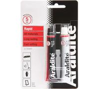 AМK® Rapid Two Part Epoxy Adhesive Tubes 2 x 15ml Ultra Strong Fast Setting Solvent Free Waterproof Multipurpose Glue