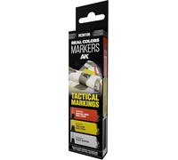 AK Interactive Real Colors Marker Set RCM106 – Tactical Markings – 3 pcs