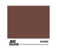 AK Real Colors RC863 Rot (Rotbraun)-Red Brown RAL 8013 (17ml) (Old RC066)
