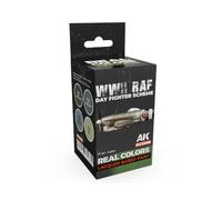 AK REAL COLORS SET RCS109 WWII RAF Day Fighter Scheme (4 x 17 ml)