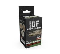 AK Real Colors Set RCS133 IDF AFV Colors (3x17ml)
