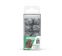 AK Resin AKBIT0003 Rocks & TORS - BASING BITS (12pcs)
