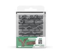 AK Resin AKBIT0006 Dead Tree BASING - BASING BITS (17pcs)