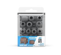 AK Resin AKBIT0011 Wood Barrels - BASING BITS (32pcs)