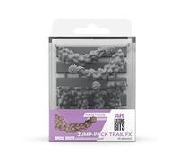 AK Resin AKBIT0016 Jump-Pack Trail FX - BASING BITS (6pcs)