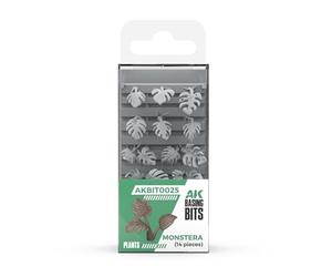 AK Resin AKBIT0025 Monstera (14pcs)