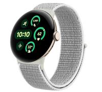 AK Strap Compatible with Google Pixel Watch 3 41mm 2024/Google Pixel Watch 2 2023,Women Men Elastic Nylon Breathable Braided Watch Bands for Google Pixel Watch 3 41mm/Pixel Watch 2 (Gray)