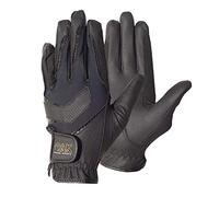 AK Stylish Young Generation All Season Breathable Horse Riding Gloves (Black, S)