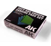 AK TOOLS AK9327 Soft and Smooth Sanding Pads Set (2 x 400, 2 x 800)