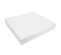 AK TRADING CO. 24" W x 24" L Upholstery Foam Cushion High Density (Chair Cushion Square Foam for Dinning Chairs, Wheelchair Seat Cushion Replacement) - Made in USA (1x24x24)