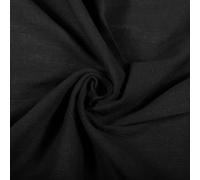 AK TRADING CO. Gauze Fabric, Cotton, Black, 5 Yards
