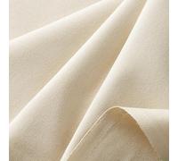 AK TRADING CO. Premium 7oz Natural Cotton Duck Canvas Fabric - Lightweight & Durable - 63"" Width - Perfect for Crafts, Apparel, and Décor - 2 Yards