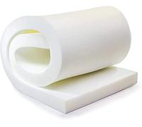 AK Trading CO. Professional 3" Thick, 18" Wide X 72" Long Regular Density Upholstery Foam, White