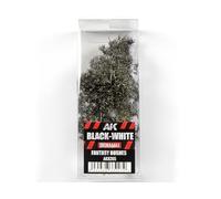 AK TUFTS AK8265 BLACK-WHITE FANTASY BUSHES 1/35