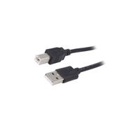 AK-USB-04 cable USB 2.0 USB A male, USB B male nickel-plated 1.8m AKYGA