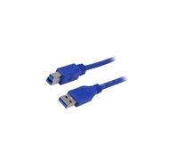 AK-USB-09 Cable USB 3.0 USB A Male, USB B Male Nickel Plated 1.8m AKYGA