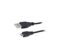 AK-USB-21 Cable USB 2.0 USB A Male, Micro USB-B Male Nickel Plated AKYGA