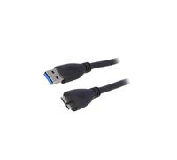 AK-USB-26 Cable USB 3.0 USB A Male, Micro USB-B Male Nickel Plated AKYGA