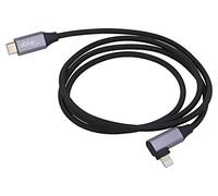 AK-USB-56 cable USB 2.0 nickel-plated 1 m black textile 30W AKYGA