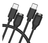 AK USB C Charger Compatible with Garmin Watch Charger, Charging Cable for Garmin Watch Fenix 7 7S 7X 6 6S 6X 5 5S Plus, Forerunner 245 945,Instinct,Vivoactive 4 4S 3,Venu,50cm+100cm