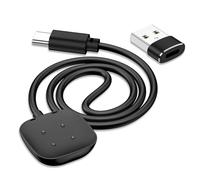 AK USB C Charger for Fitbit Sense/Sense 2/Versa 3/Versa 4 with USB Adapter, Charging Cable for Fitbit Versa 4 /Versa 3 /Sense 2 /Sense (50cm)