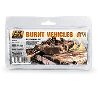 AK Weathering Set AK4120 Burnt Vehicles (5x35ml)