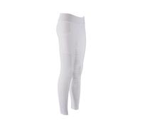 AK Wintex Pull on High Waisted Winter Horse Riding Tights/Leggings/Breeches with Full seat Silicon Grip AKRS-6054-01 (UK, Alpha, XL, Regular, Regular, White)