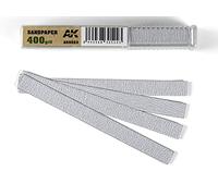 AK Interactive Sandpaper - Dry, 400 grit x 50 Units