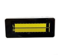 AK25664V2 0 Compact Music Spectrum Clock with Remote Control for Desk Use (Yellow)