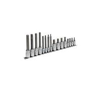 AK6219 Sealey Hex Socket Set 16Pc 1/4" And 3/8"