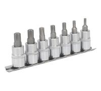 AK6232 Ribe Socket Bit Set 3/8"Sq Drive 50mm 7pc M4, M5, M6, M7, M8, M9, M10