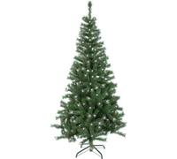 AKA 4/5/6/7ft Christmas Tree Artificial Deluxe With USB LED Remote Lights Stand (Cool White, 6ft (180cm))
