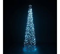 AKA 6ft Christmas Xmas Led Star Cone Tree Cool White AKA Cool White
