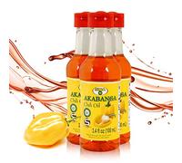 Akabanga Chilli Oil Sauce - Piri-Piri Bird's Eye - 50.000-100.000 Scoville - Rwanda, Africa (3 x 100 ml)