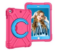 AKABEILA Tablet Case for Apple iPad 9/iPad 8/iPad 7 10.2 inch, Rugged Anti-Slip Case with Swivel Stand Soft TPU Shockproof Skids Friendly Tablet Cover