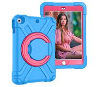 AKABEILA Tablet Case for Apple iPad 9/iPad 8/iPad 7 10.2 inch, Rugged Anti-Slip Case with Swivel Stand Soft TPU Shockproof Skids Friendly Tablet Cover