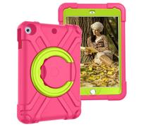 AKABEILA Tablet Case for Apple iPad 9/iPad 8/iPad 7 10.2 inch, Rugged Anti-Slip Case with Swivel Stand Soft TPU Shockproof Skids Friendly Tablet Cover