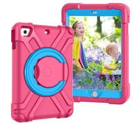 AKABEILA Tablet Case for Apple iPad Mini 3/2/1 7.9 Inch, Rugged Anti-Slip Case with Swivel Stand Soft TPU Shockproof Skids Friendly Tablet Cover