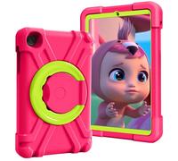 AKABEILA Tablet Case for Samsung Galaxy Tab A 2019 8 Inch T290/T295, Rugged Anti-Slip Case with Swivel Stand Soft TPU Shockproof Skids Friendly Tablet Cover