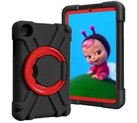 AKABEILA Tablet Case for Samsung Galaxy Tab A 2019 8 Inch T290/T295, Rugged Anti-Slip Case with Swivel Stand Soft TPU Shockproof Skids Friendly Tablet Cover