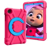 AKABEILA Tablet Case for Samsung Galaxy Tab A 8.4 T307, Rugged Anti-Slip Case with Swivel Stand Soft TPU Shockproof Skids Friendly Tablet Cover