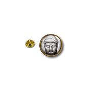Akacha pins pin's Flag Badge Metal Lapel hat Button Biker Buddha Buddhist Yoga Hindu