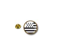 Akacha pins pin's Flag Badge Metal Lapel hat Button Biker Flag Bretagne Celtic Brittany