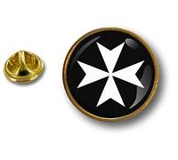 Akacha pins pin's Flag Badge Metal Lapel hat Button Knights Crusader Templar Cross r2