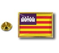 Akacha pins pin's Flag National Badge Metal Lapel Backpack hat Button Balearic Islands