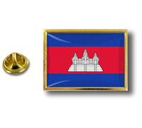 Akacha pins pin's Flag National Badge Metal Lapel Backpack hat Button Vest Cambodia
