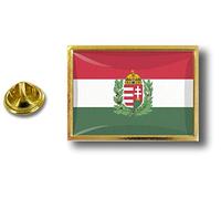 Akacha pins pin's Flag National Badge Metal Lapel Backpack hat Button Vest Hungary r2