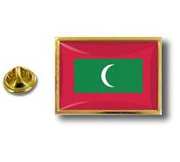 Akacha pins pin's Flag National Badge Metal Lapel Backpack hat Button Vest Maldives