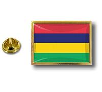 Akacha pins pin's Flag National Badge Metal Lapel Backpack hat Button Vest Mauritius