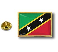 Akacha pins pin's Flag National Badge Metal Lapel hat Button Vest Saint Kitts and Nevis